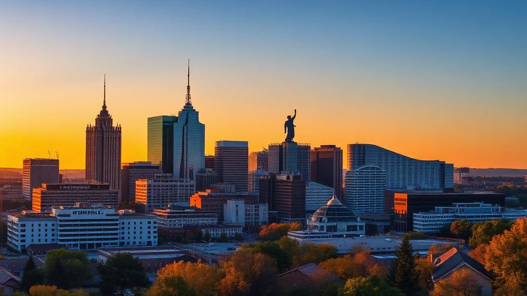 Huntsville skyline, Alabama