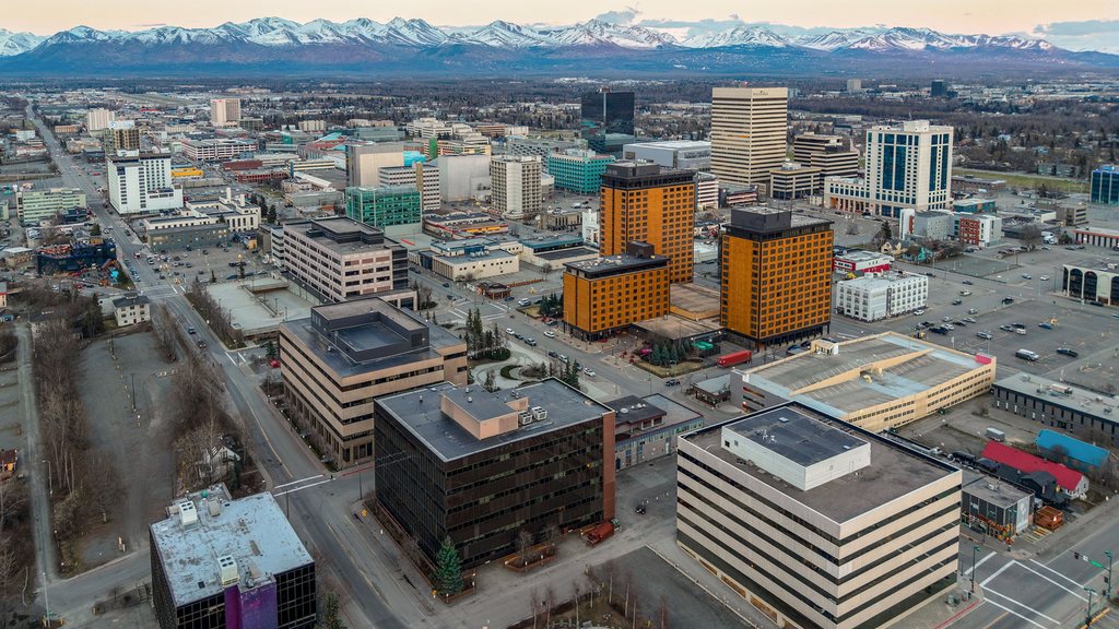 Anchorage skyline, Alaska