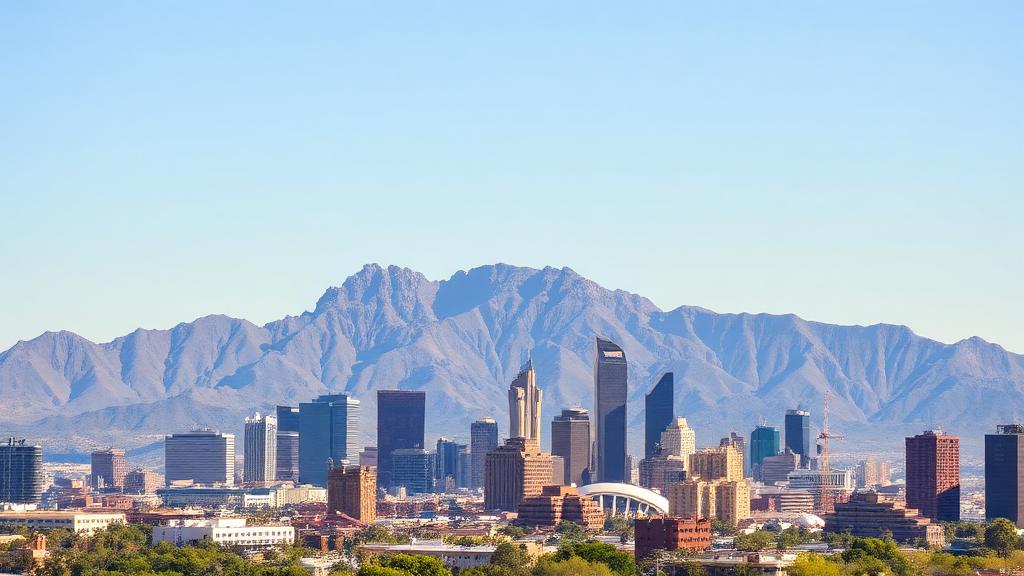 Phoenix skyline, Arizona