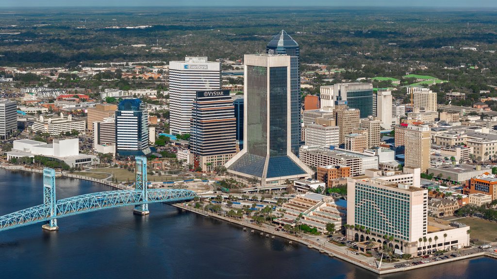 Jacksonville skyline, Florida