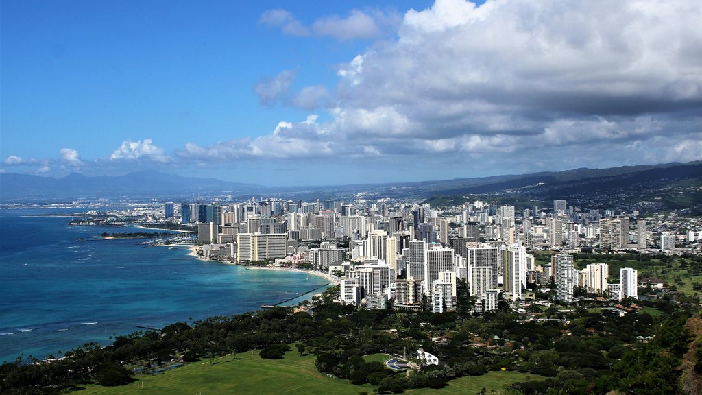 Honolulu skyline, Hawaii