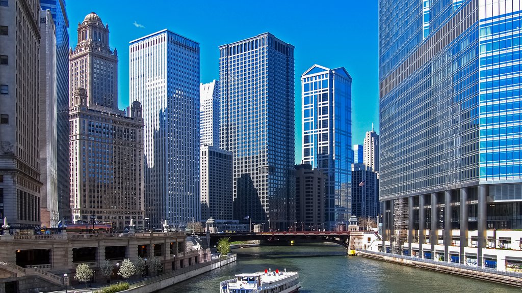 Chicago skyline, Illinois