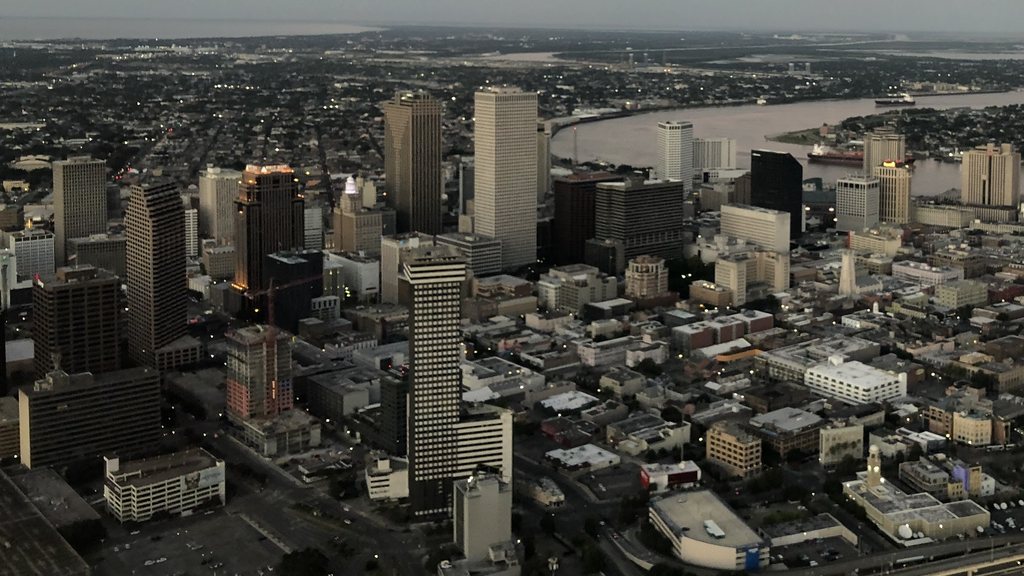 New Orleans skyline, Louisiana