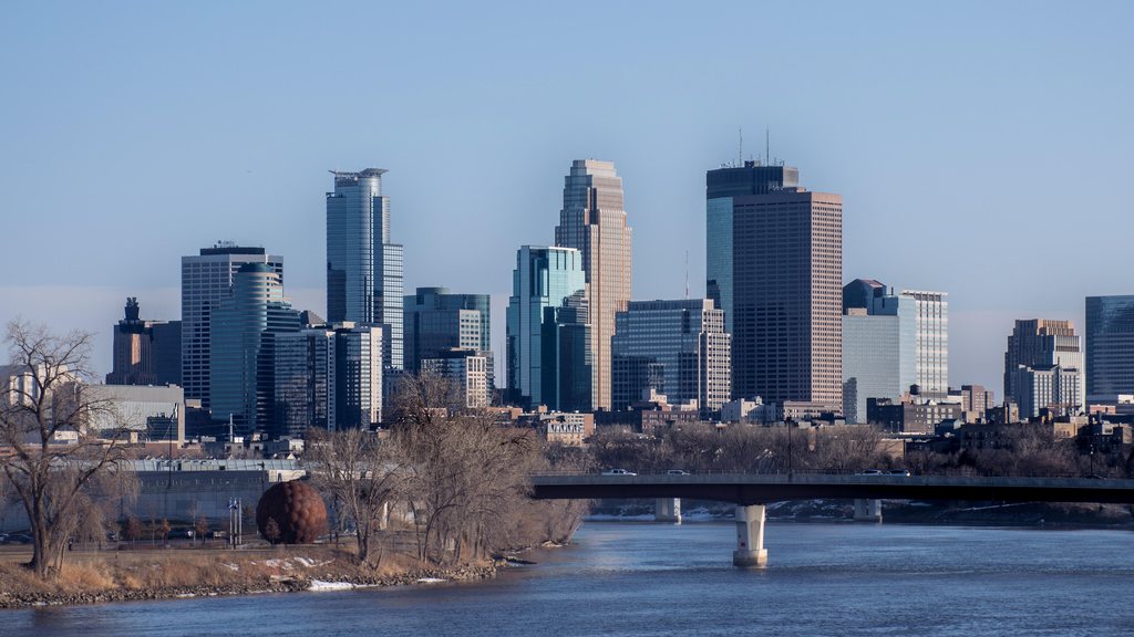 Minneapolis skyline, Minnesota
