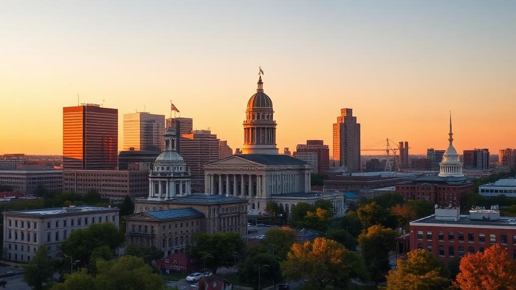 Jackson skyline, Mississippi