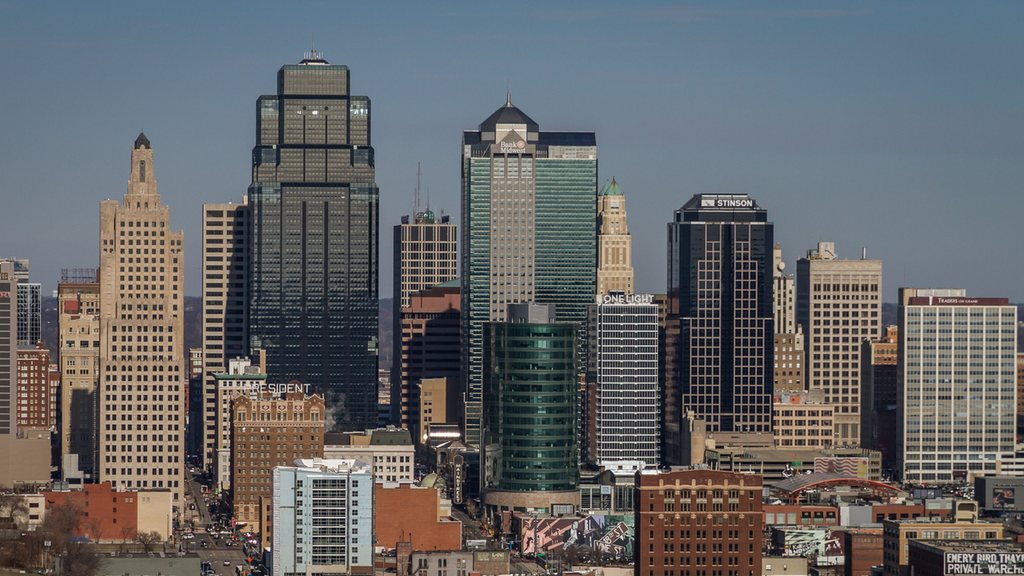 Kansas City skyline, Missouri