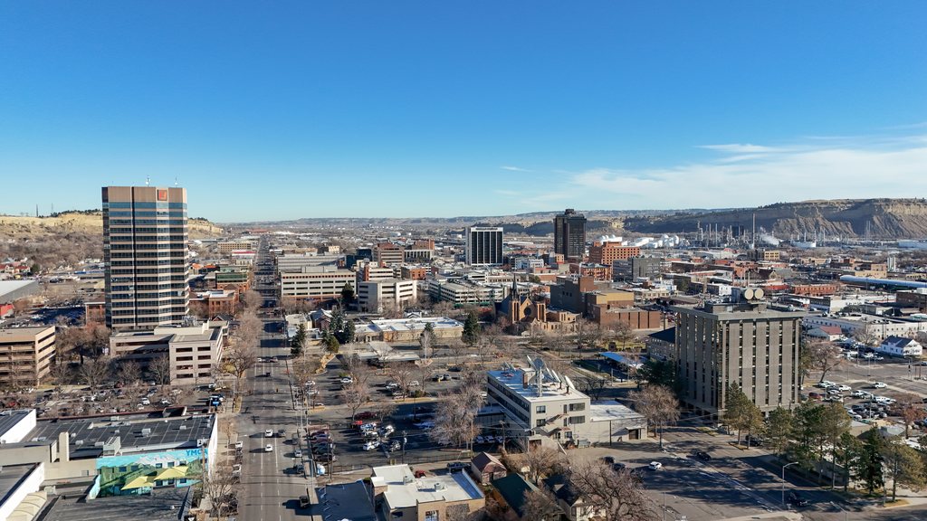 Billings skyline, Montana