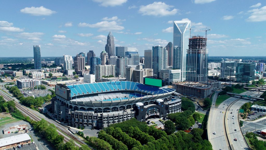 Charlotte skyline, North Carolina