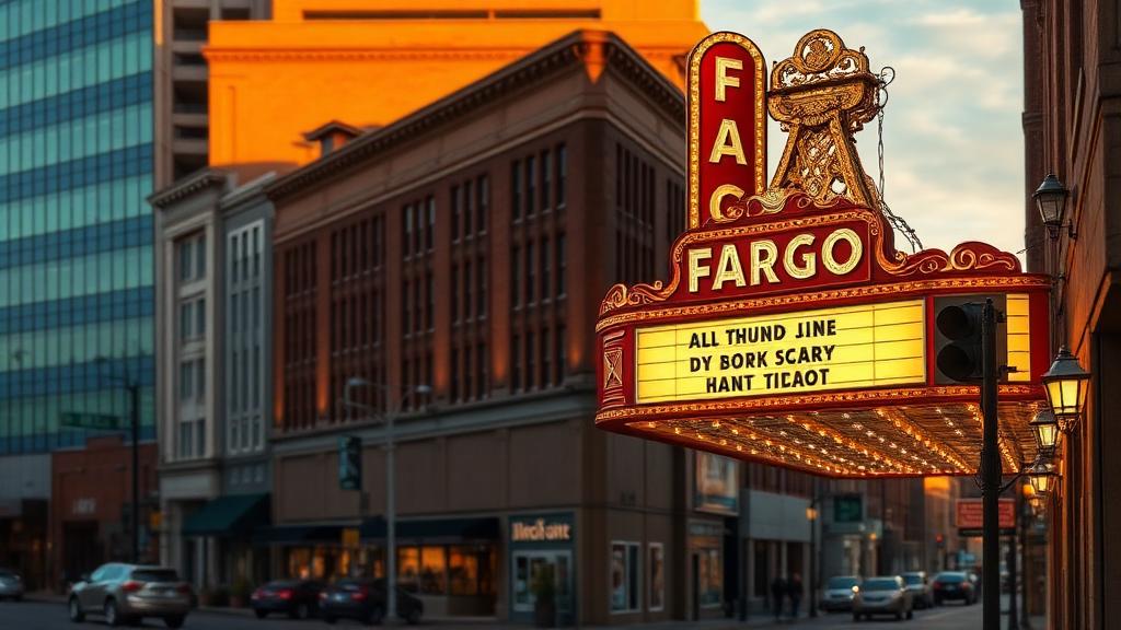 Fargo skyline, North Dakota