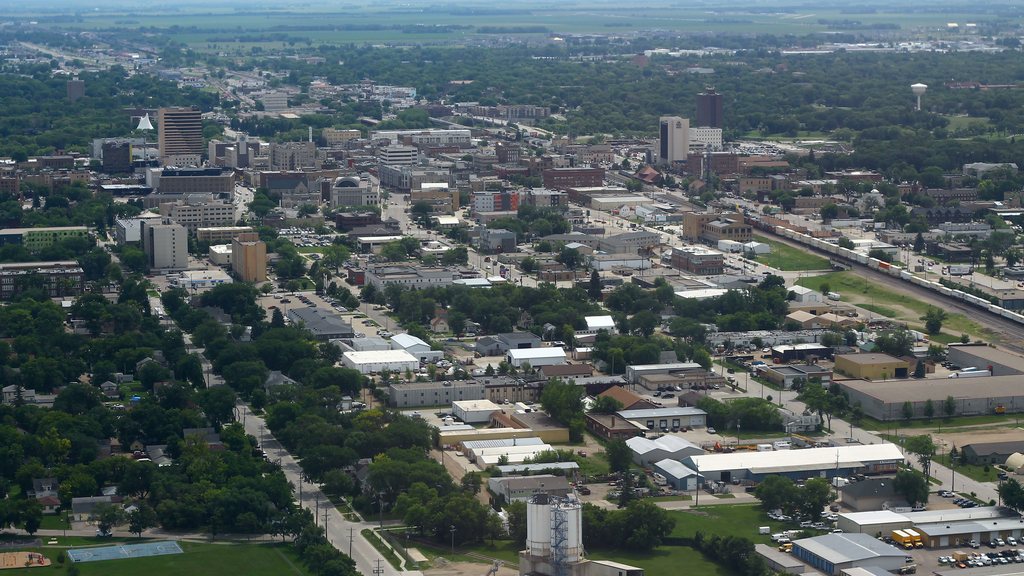Fargo skyline, North Dakota