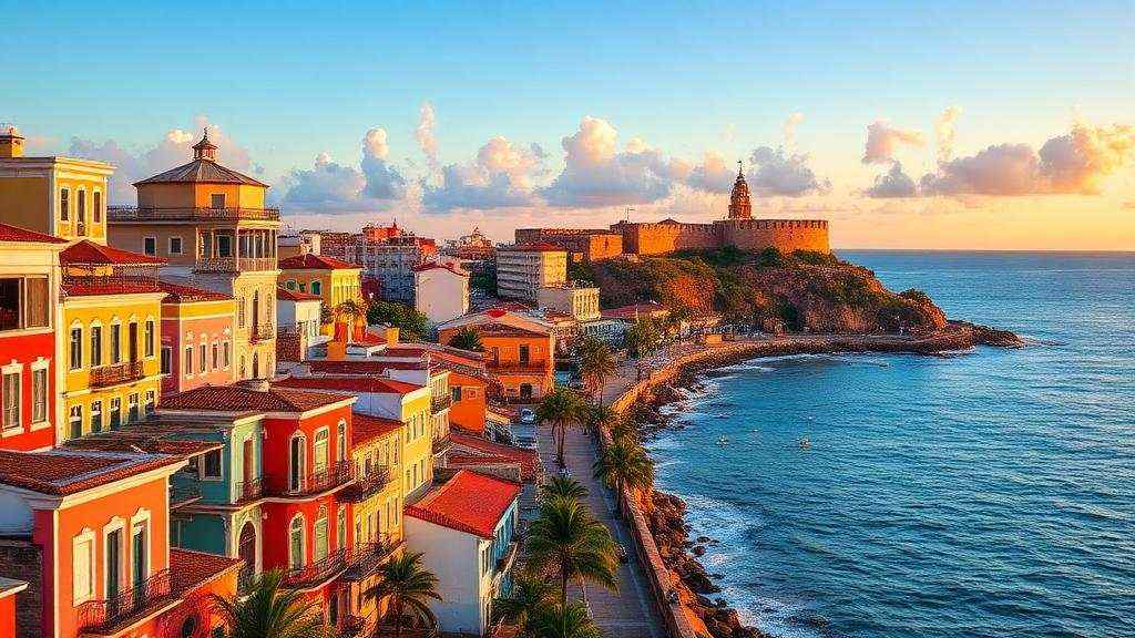 San Juan skyline, Puerto Rico
