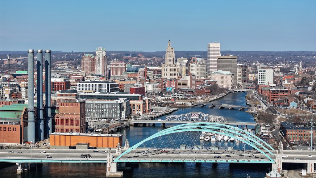 Providence skyline, Rhode Island