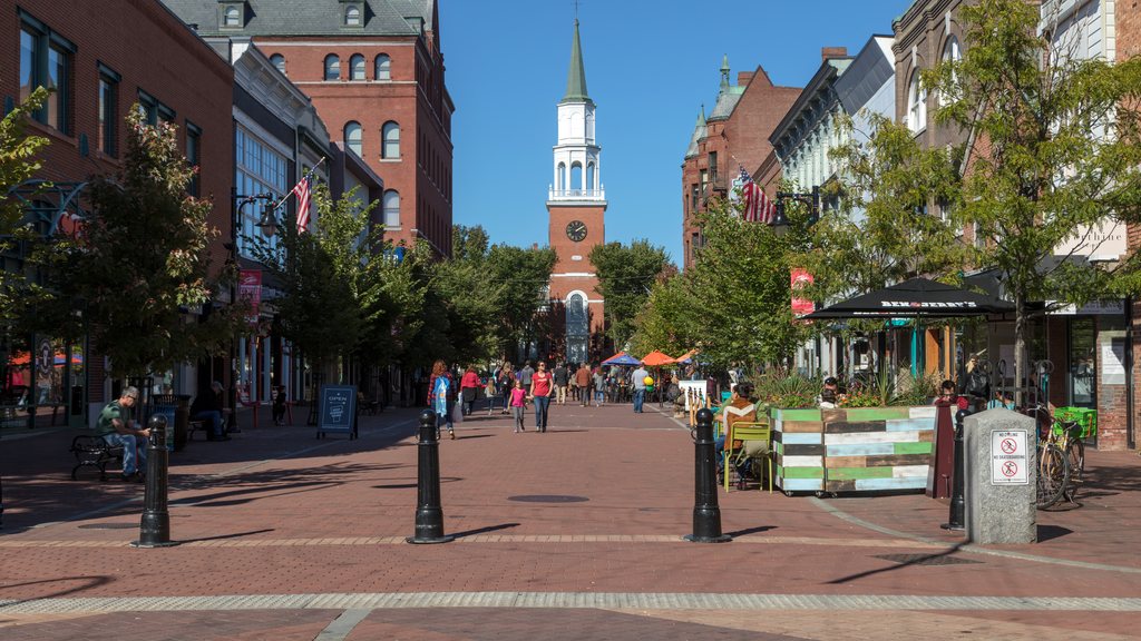 Burlington skyline, Vermont