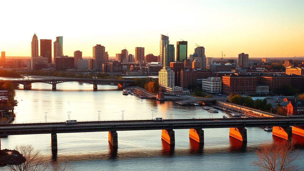 Virginia Beach skyline, Virginia