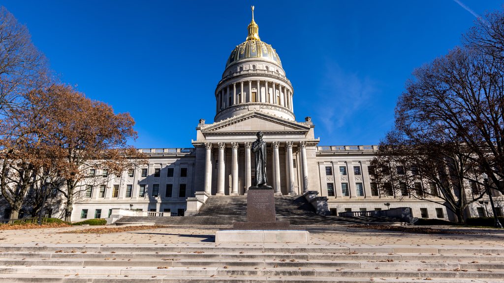 Charleston skyline, West Virginia