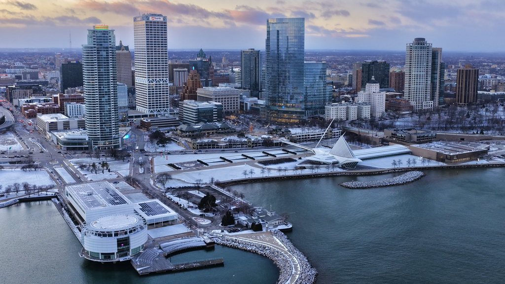 Milwaukee skyline, Wisconsin